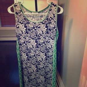 Patterned Shift Dress
